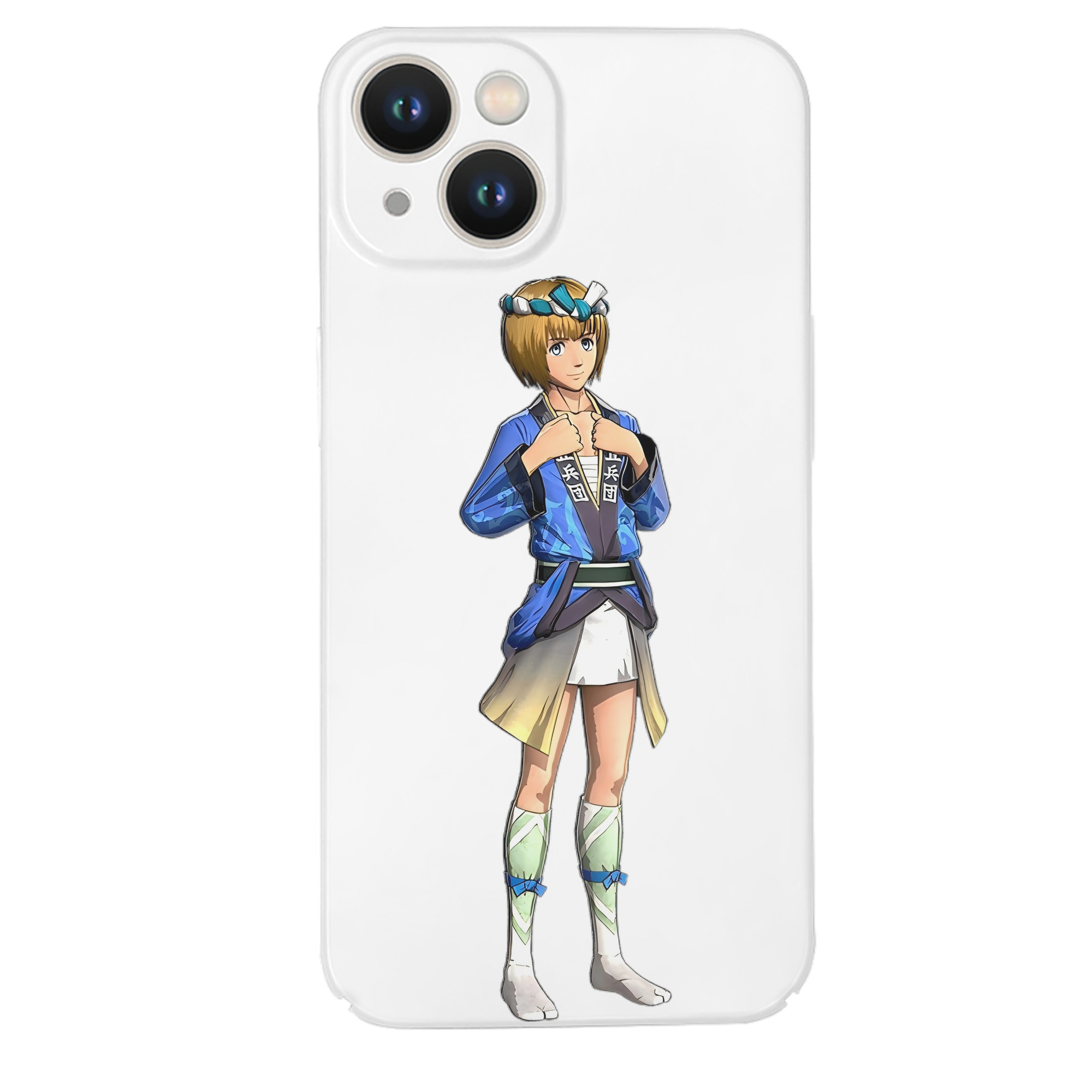 （画像用） 進撃の巨人 アルミン·アルレルト Attack on Titan Armin Arlert 【iPhone 14シリーズ対応】ハードケース